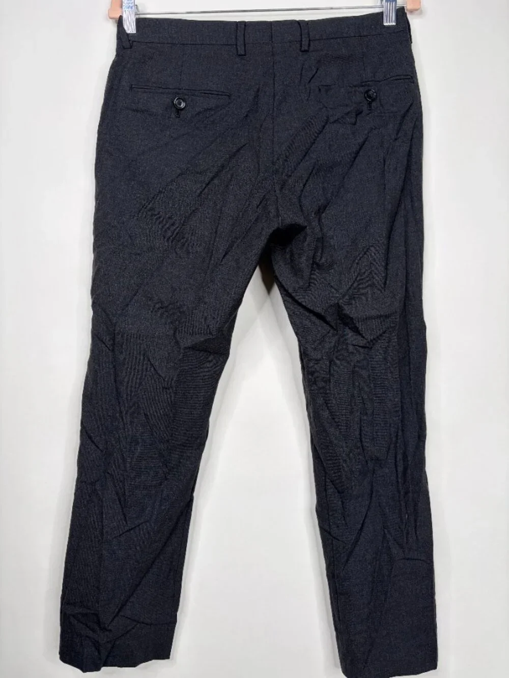 J. Crew Ludlow Slim-Fit Suit Pant Mid Rise Gray 29 #A3008